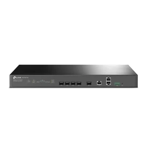 DS-P7001-04 AGINET OLT GPON 4 puertos PON, hasta 512 ONT y split 1:128, 1 puerto 10GE SFP+, 1 puerto Gigabit RJ45 uplink, gestión DPMS y fuentes redundantes.