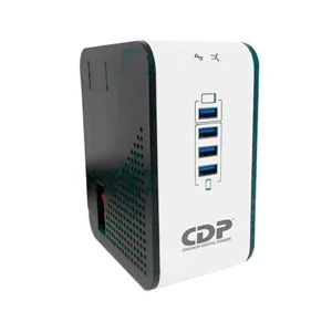 R2CU-AVR1008I - ESTABILIZADOR CDP R2CU-AVR1008I 1000VA/120VCA 8 SALIDAS USB 4